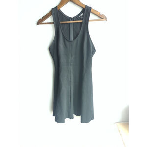 Wilfred Free Womens Mini Fit&Flair Black Dress Sz 4 Minimalist Cocktail Evening